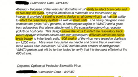 Leaked Pentagon video altering DNA with a vaccination with Billy Boy Gates