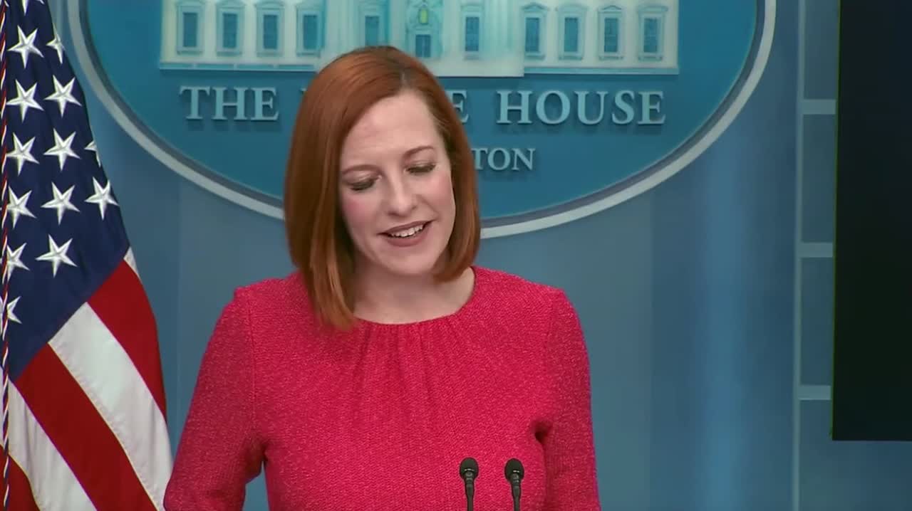 Psaki FLEES After Embarrassingly Dodging Question