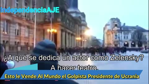 Esto le vende al Mundo el Golpista presidente de Ucrania