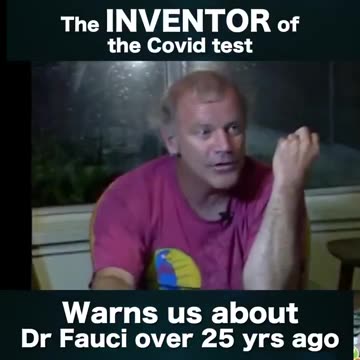 Kary Banks Mullis Warned Us About Psychopath Dr. Fauci Years Ago