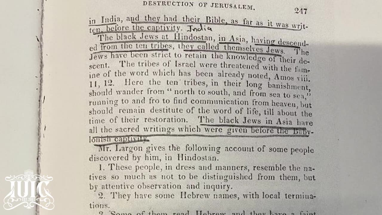 The Israelites Persian Media Captivity and the African Diaspora, IN THE INDIAN OCEAN PT 2