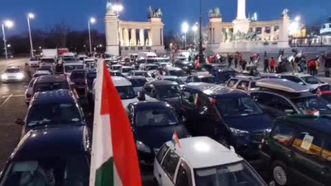 Hungary joing the Truckers for Freedom Convoy