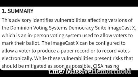 Vulnerabilities Affecting Dominion Voting Systems ImageCast X