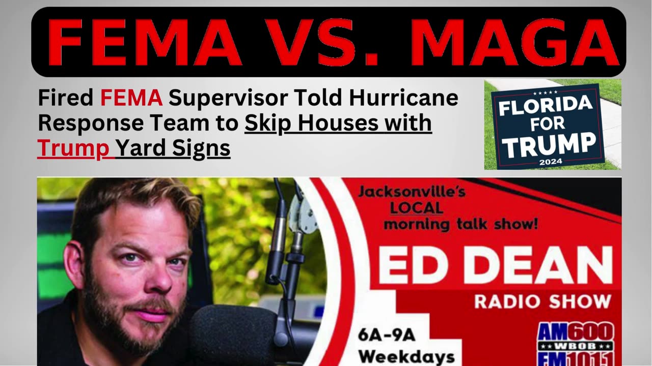 FEMA vs. MAGA in Florida: Ron DeSantis Demands Answers