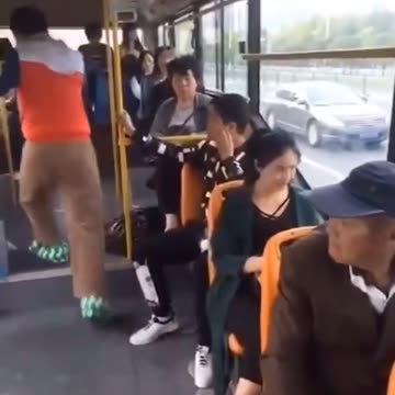 That guy just destroyed all the happiness of that lady. Hahahhaha.