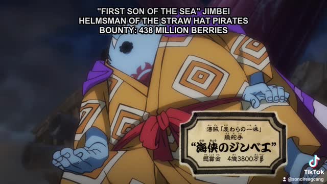 Jinbe#Newmember of Strawhats💪💪💪