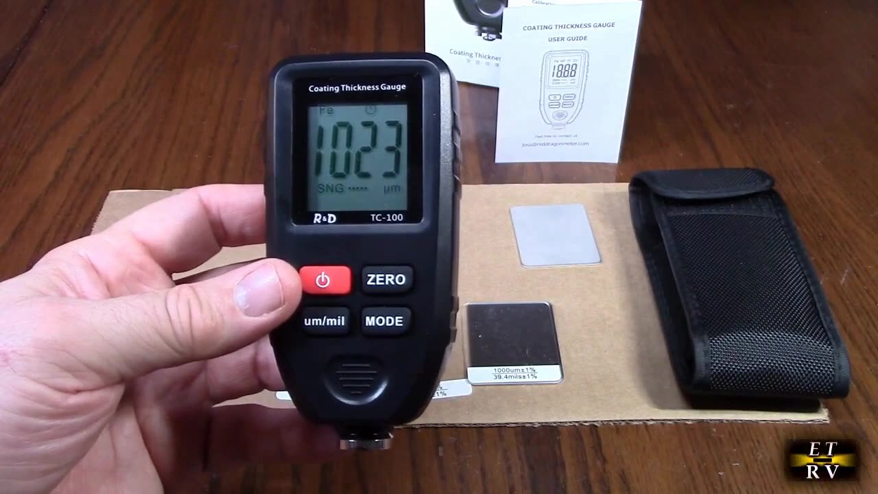 Automobile Thickness Gauge Car Paint Tester Thickness Coating Meter