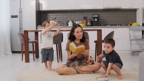 we read the book with the whole family