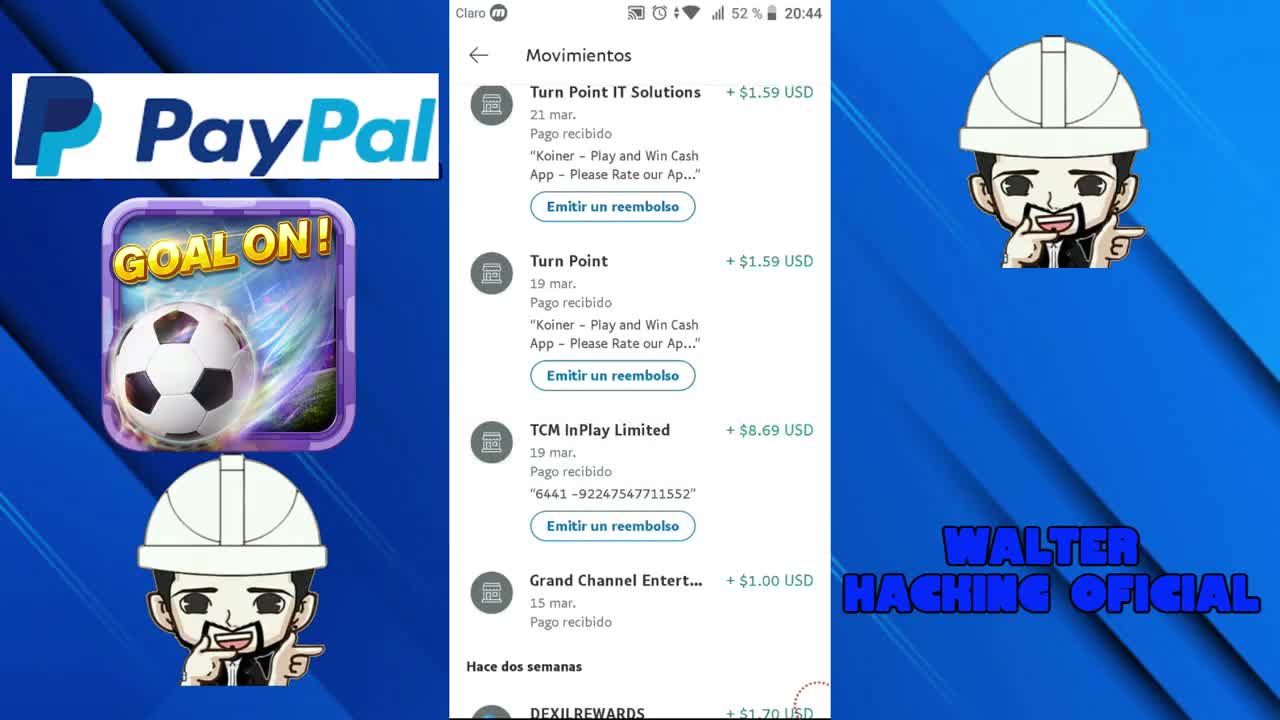 💲5 MEJORES📲APPS💲PAGANDO 10$ dólares POR JUGAR, PAYPAL ganar dinero rapido EN INTERNET