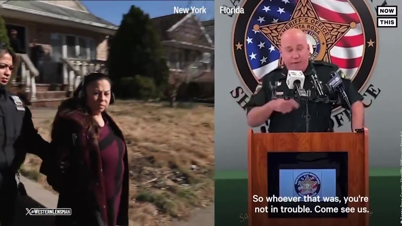 The difference between Florida and New York, summed up in 26 seconds