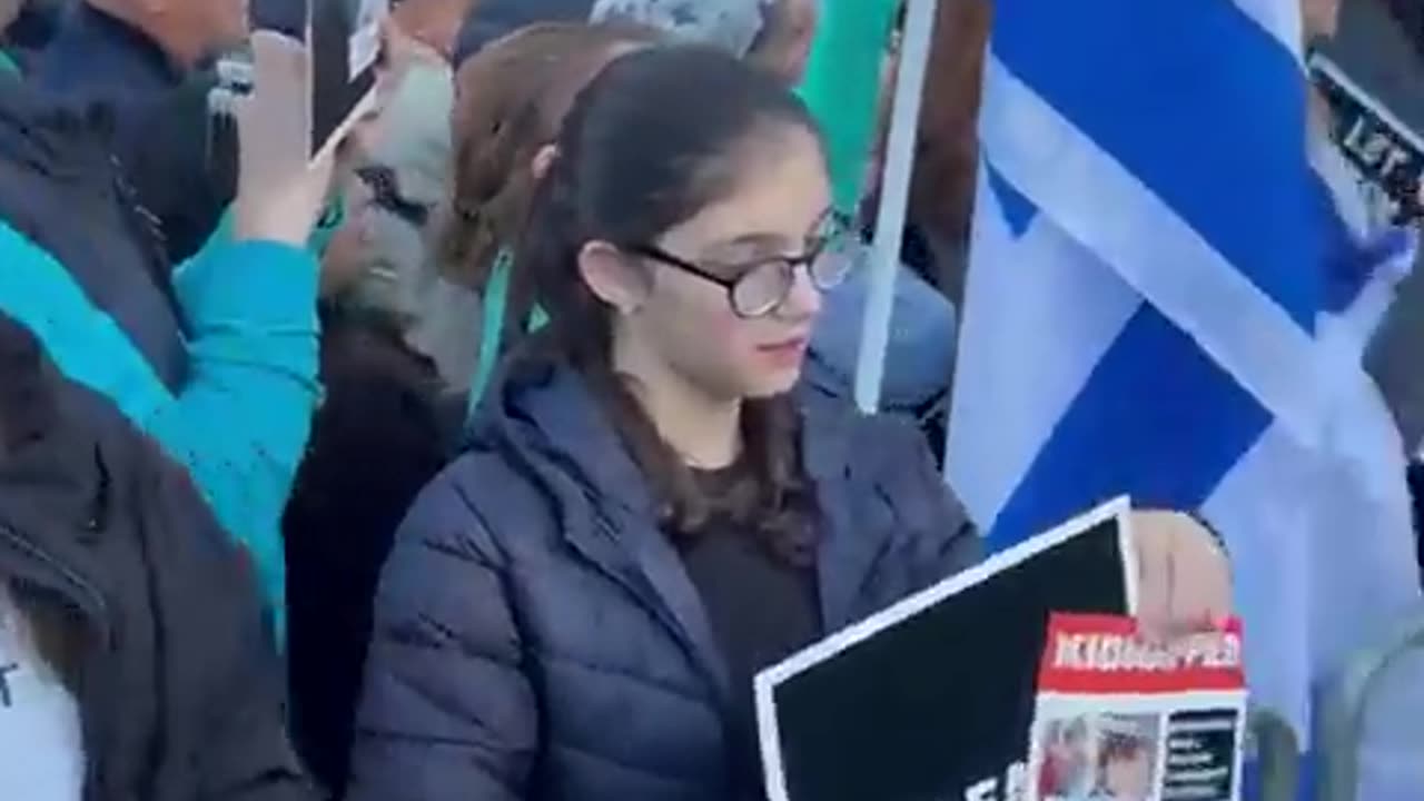 Peaceful rally by Jewish community with families and supporters of hostages Of Hamas