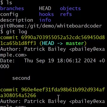 git: add and push to bare remote #coding #git #gittutorial