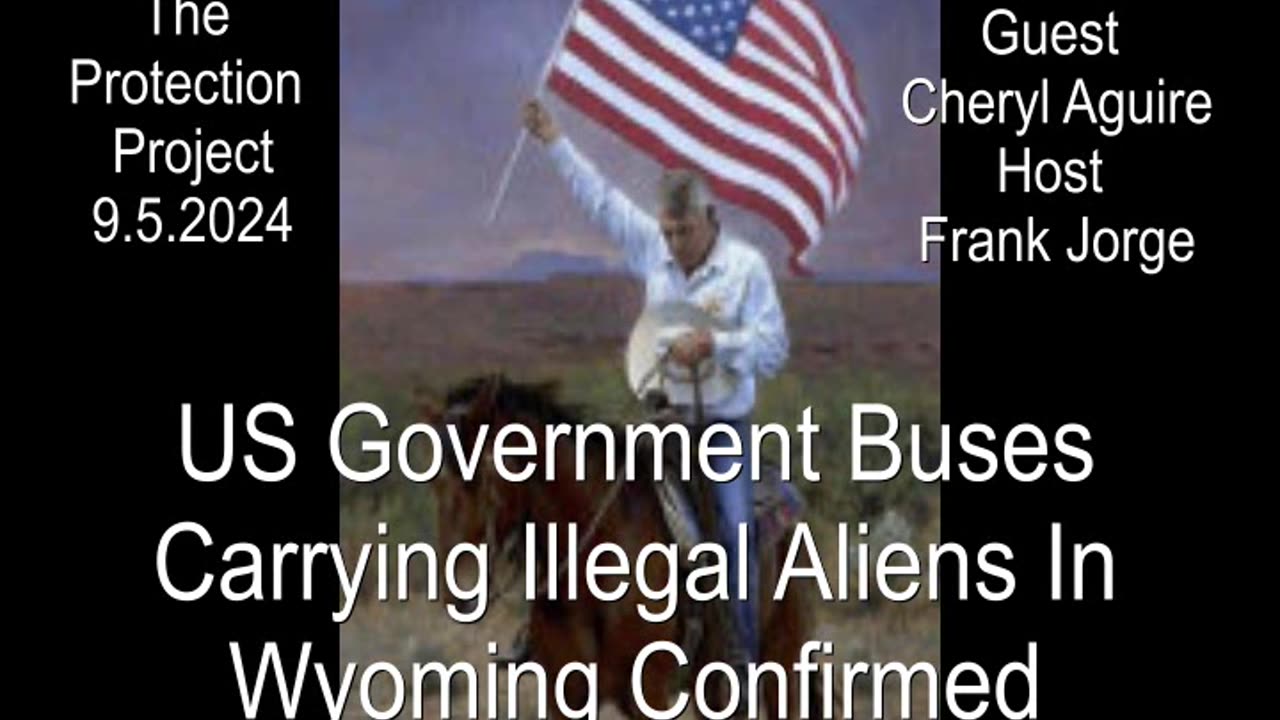 Wyoming and US Government Buses Transporting Biden-Harris Illegal Aliens