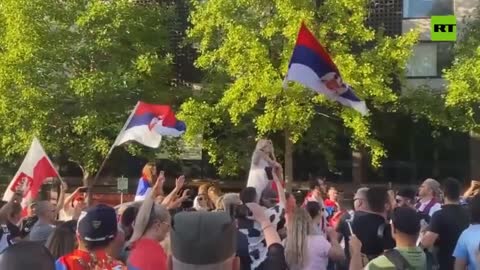 Fans dance outside Novak Djokovic hotel as new details of his ordeal emerge