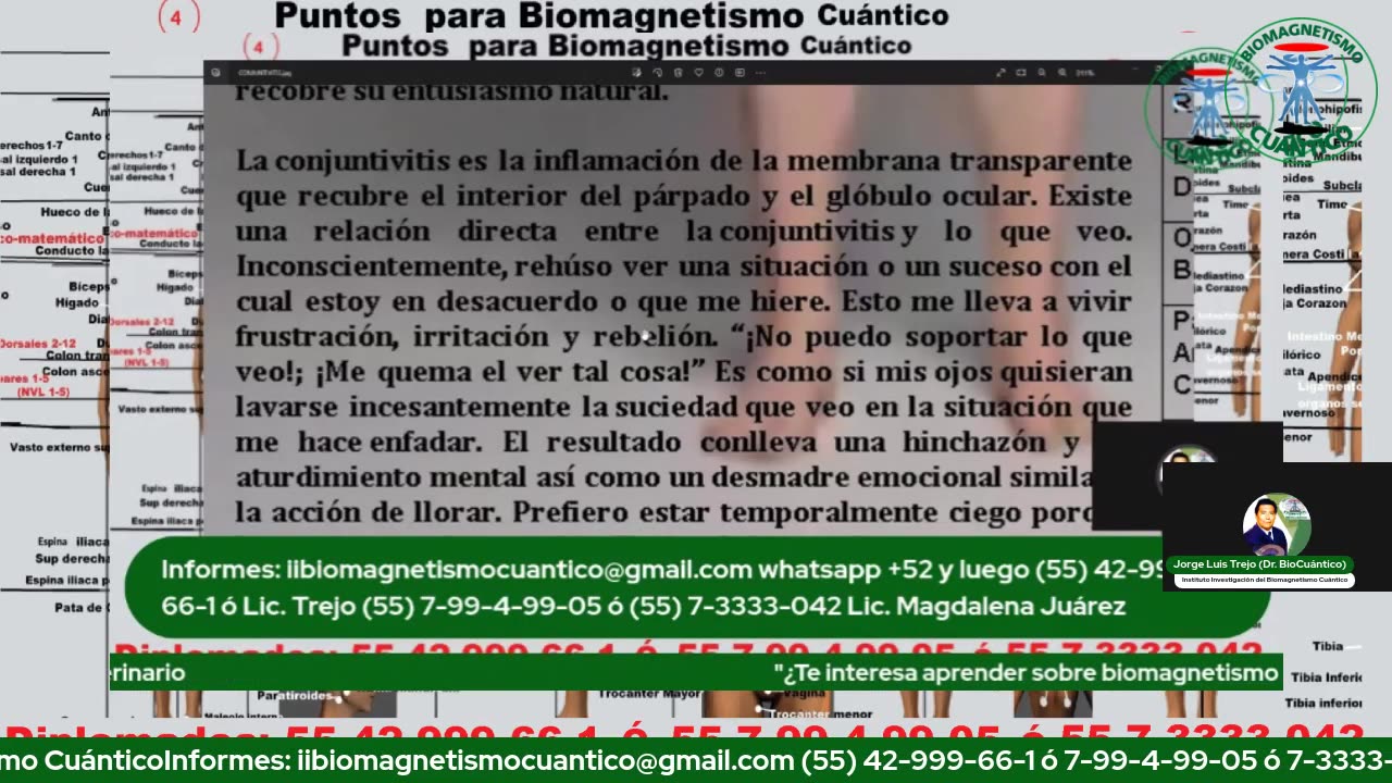 Conjuntivitis y Emociones: Un Enfoque Integral con Biomagnetismo y Biodescodificación