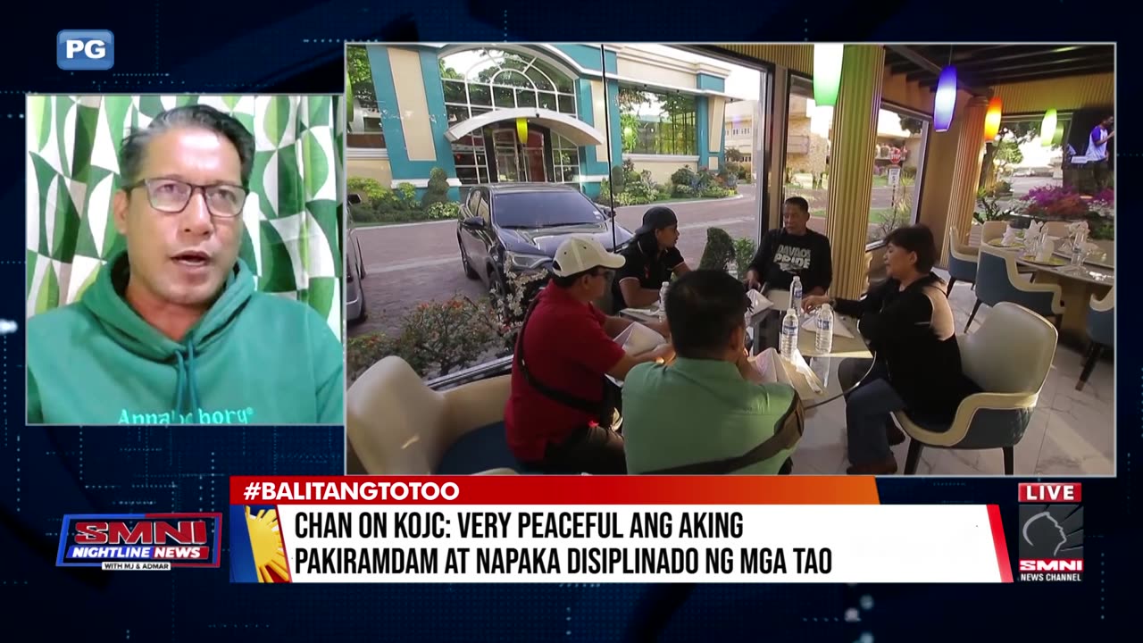 Very peaceful ang aking pakiramdam at napakadisiplinado ng mga tao sa KOJC