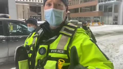 Ottawa police harassing the woman