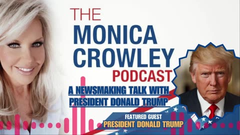 The Wonderful Monica Crowley Interview with President Donald Trump 8/29/24