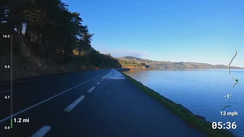 Scenery along the road