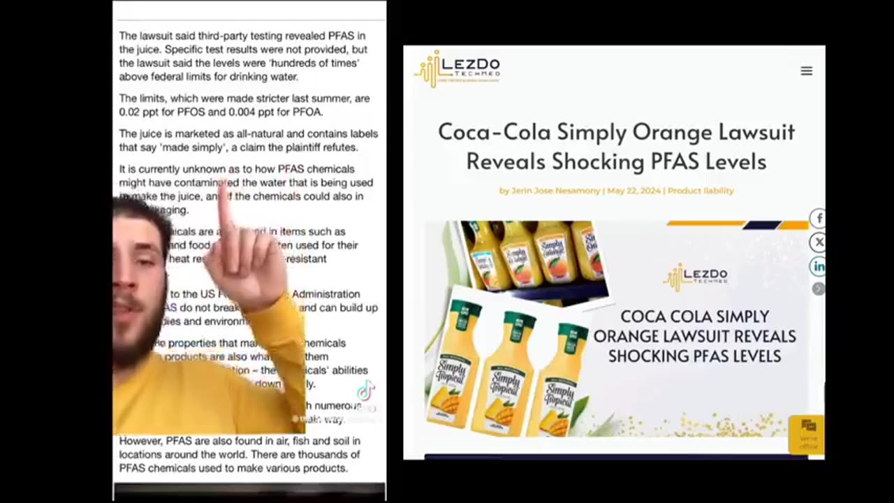 Coca Cola and Simply Orange - How is it poisining us