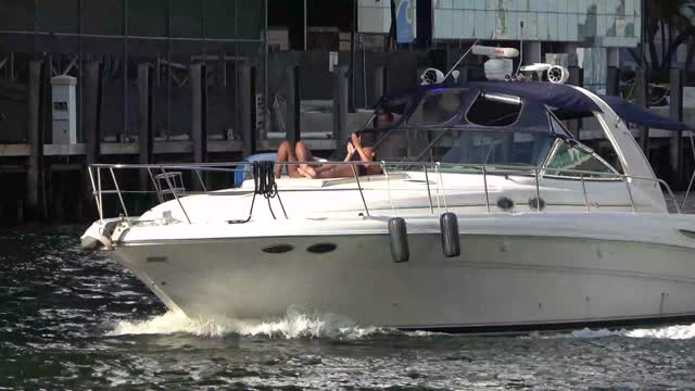 Lots of Young Hot Babes on Yacht shaking their ass for everyone to see !!!