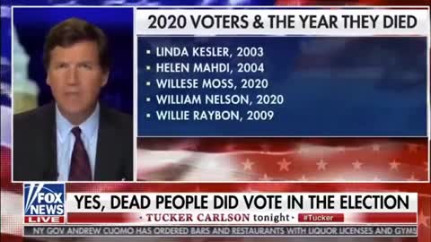 Election 2020 - The Dead Live On... Voting From The Grave