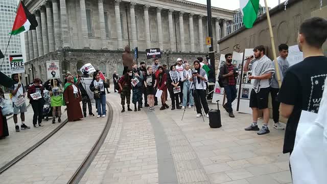 Palestine Protest Birmingham 3