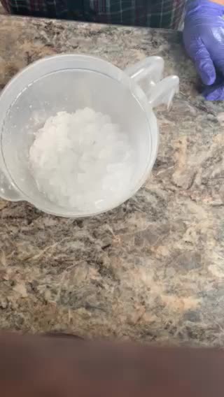 How I mix my lye for soap making