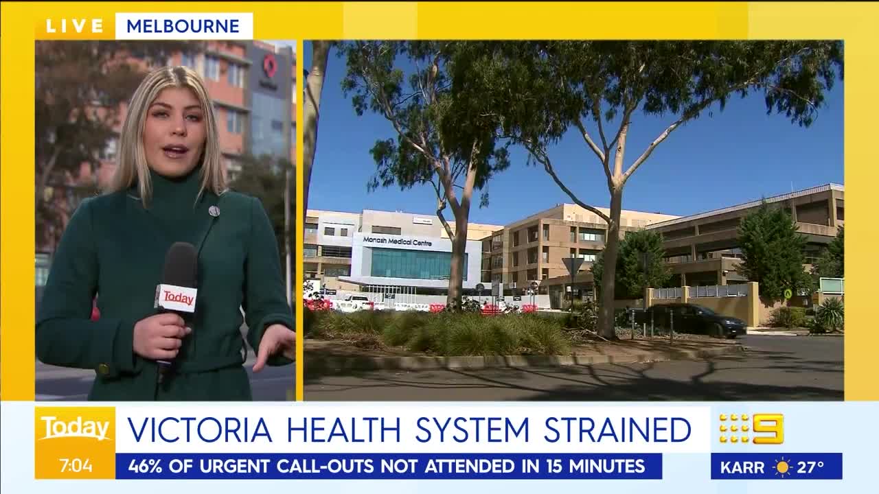 Report shows Ambulance Victoria failed to reach 46 per cent of urgent call-outs