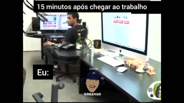 QUANDO ME PERGUNTAM COMO ESTA NO TRABALHO KKKKKKKK