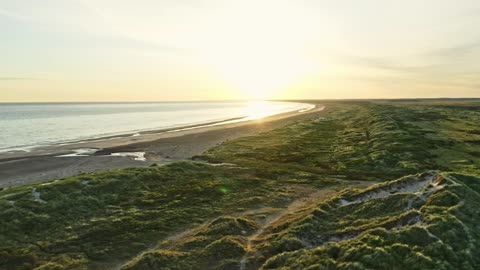 Coast at sunrise