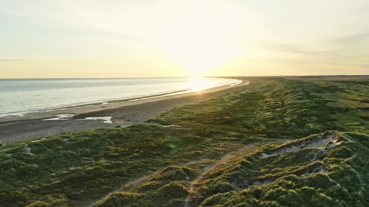 Coast at sunrise