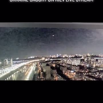 Unidentified Flying Object Caught on Kiev Livestream