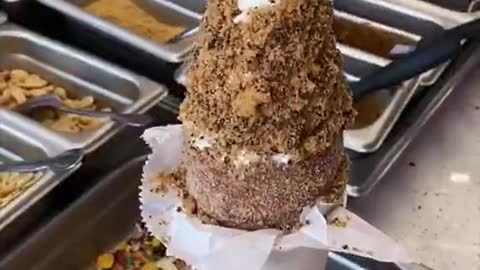 Soft serve, Nutella and fruity pebbles all in one.