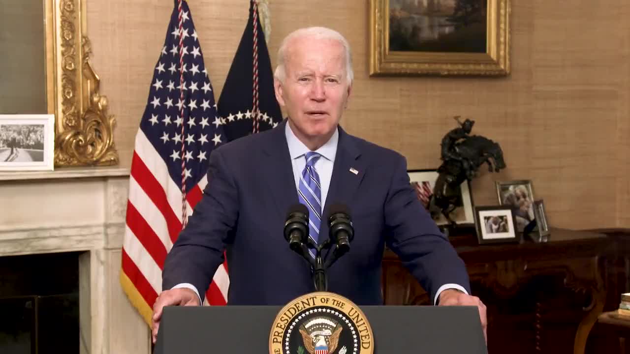 20 Seconds Of Biden’s Pre-Recorded Speech [So Many Edits!🤣]