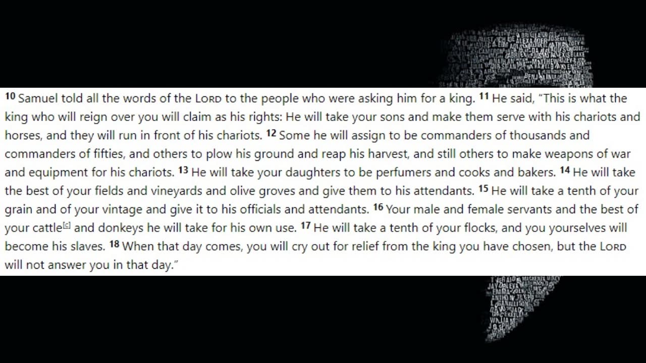 The Purpose of a King - Bible Version