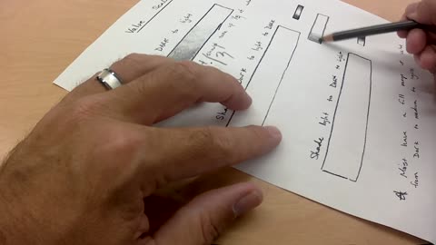 Shading a value scale