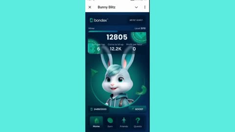 BIG MINING MINI APP TELEGRAM BUNNY BLITZ