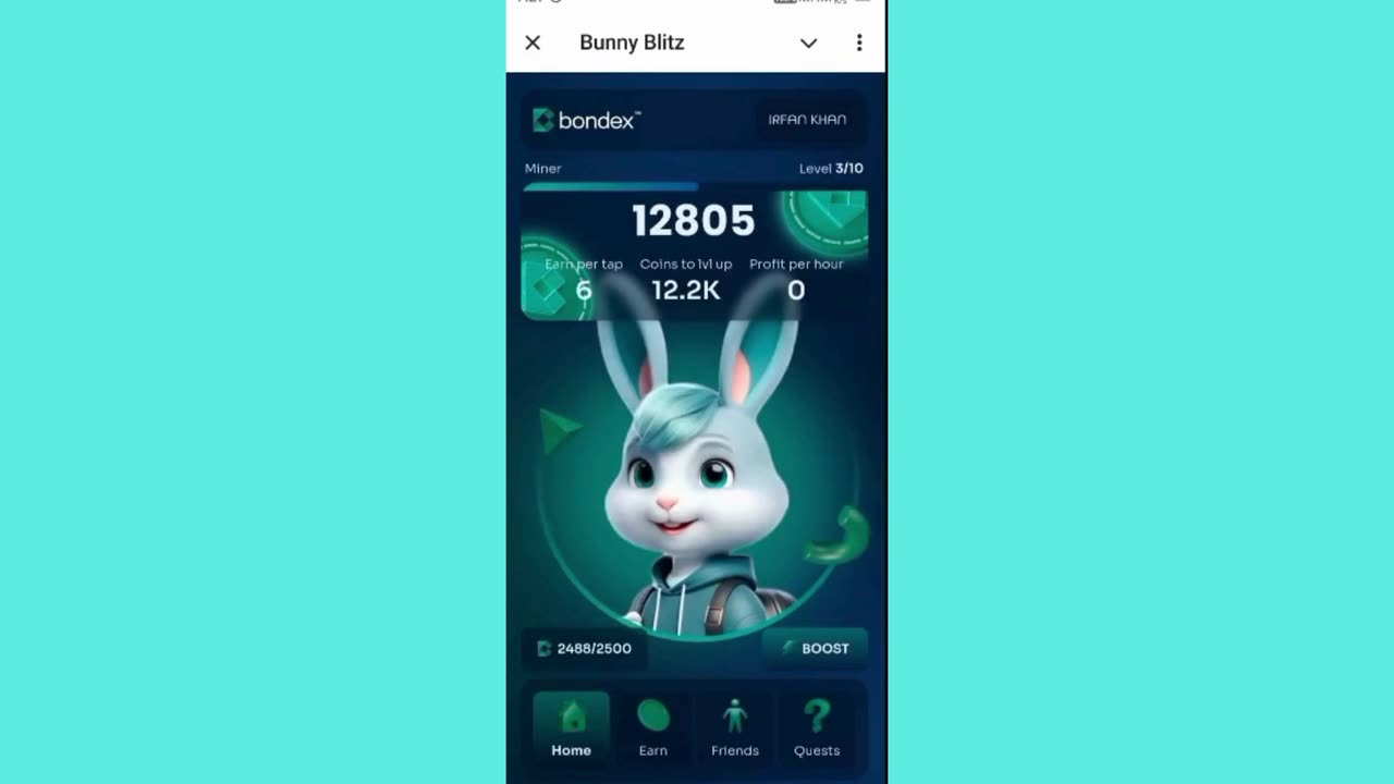 BIG MINING MINI APP TELEGRAM BUNNY BLITZ