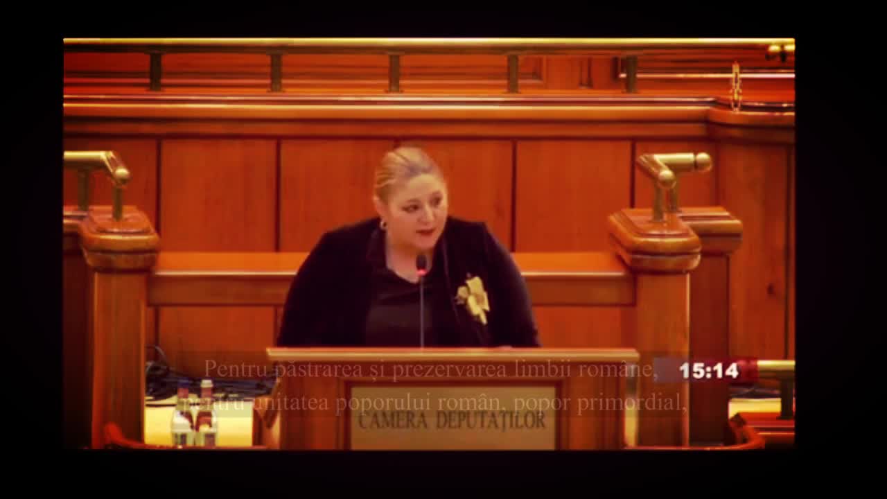 Diana Iovanovici-Șoșocă 24 noiembrie 2021 - La mulți ani România!