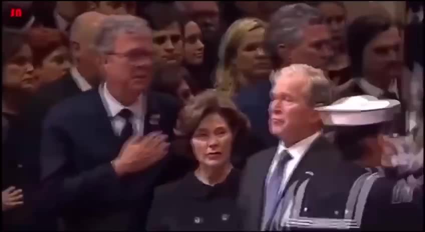 GHWB Funeral "The Envelopes"