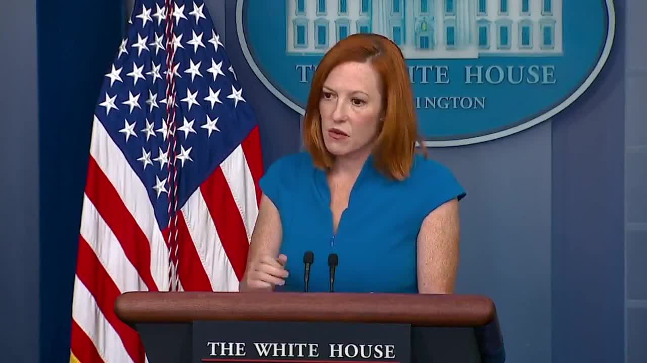 WTF!! Psaki !!! Remember 9/11?
