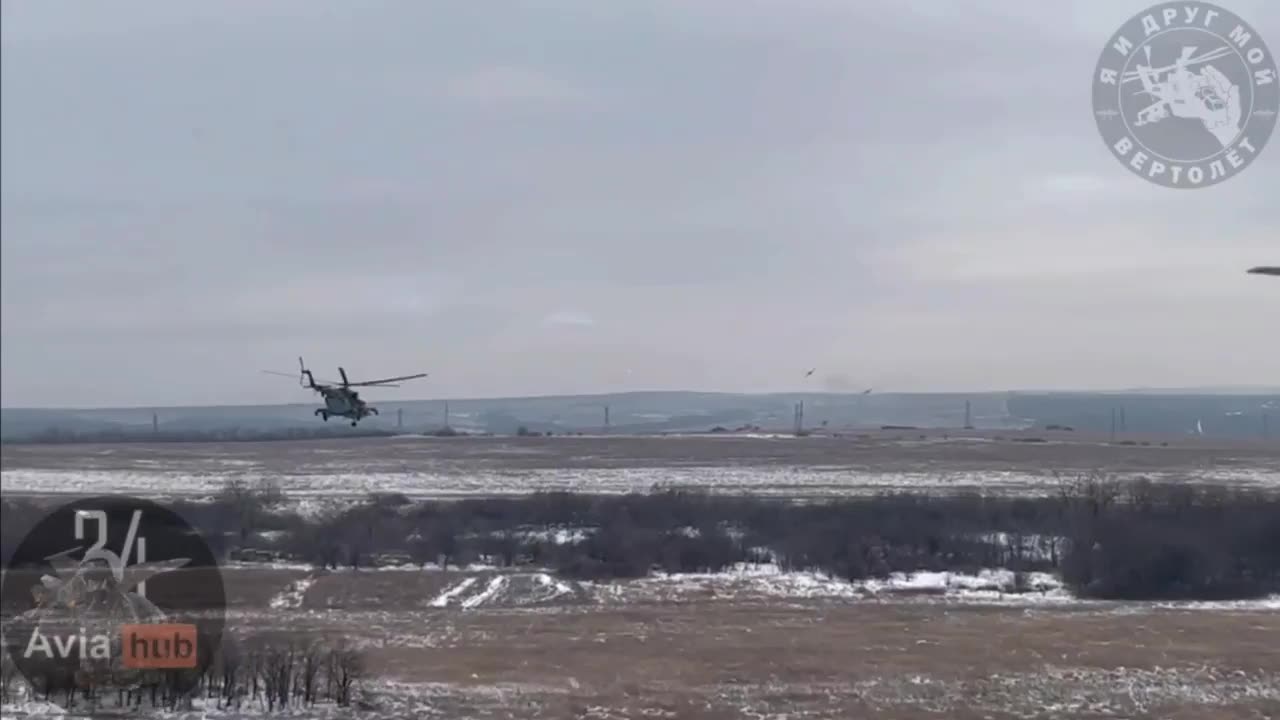 Two Russian helicopters and four Russian SU-25s in Luhansk