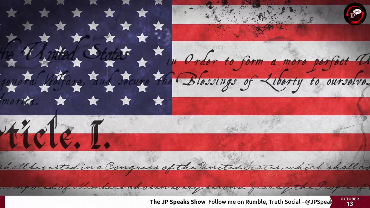 The JP Speaks Show 10/13/2023