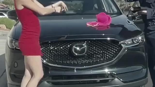 Lil did she knew the dashcam was on and also on recording so she’s f’d
