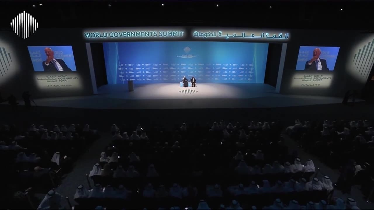 Klaus Schwab about the fusion of AI & Body!!