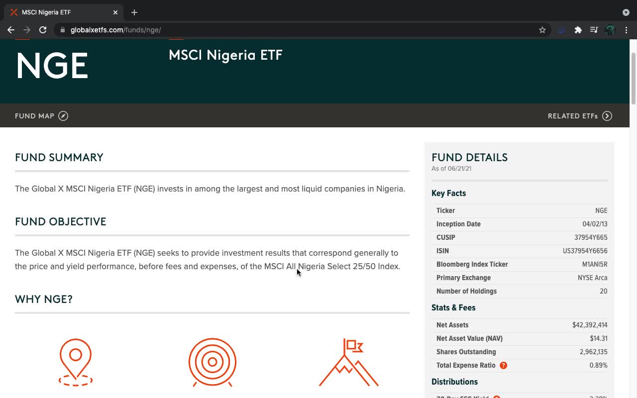 NGE ETF Introduction (Nigeria)