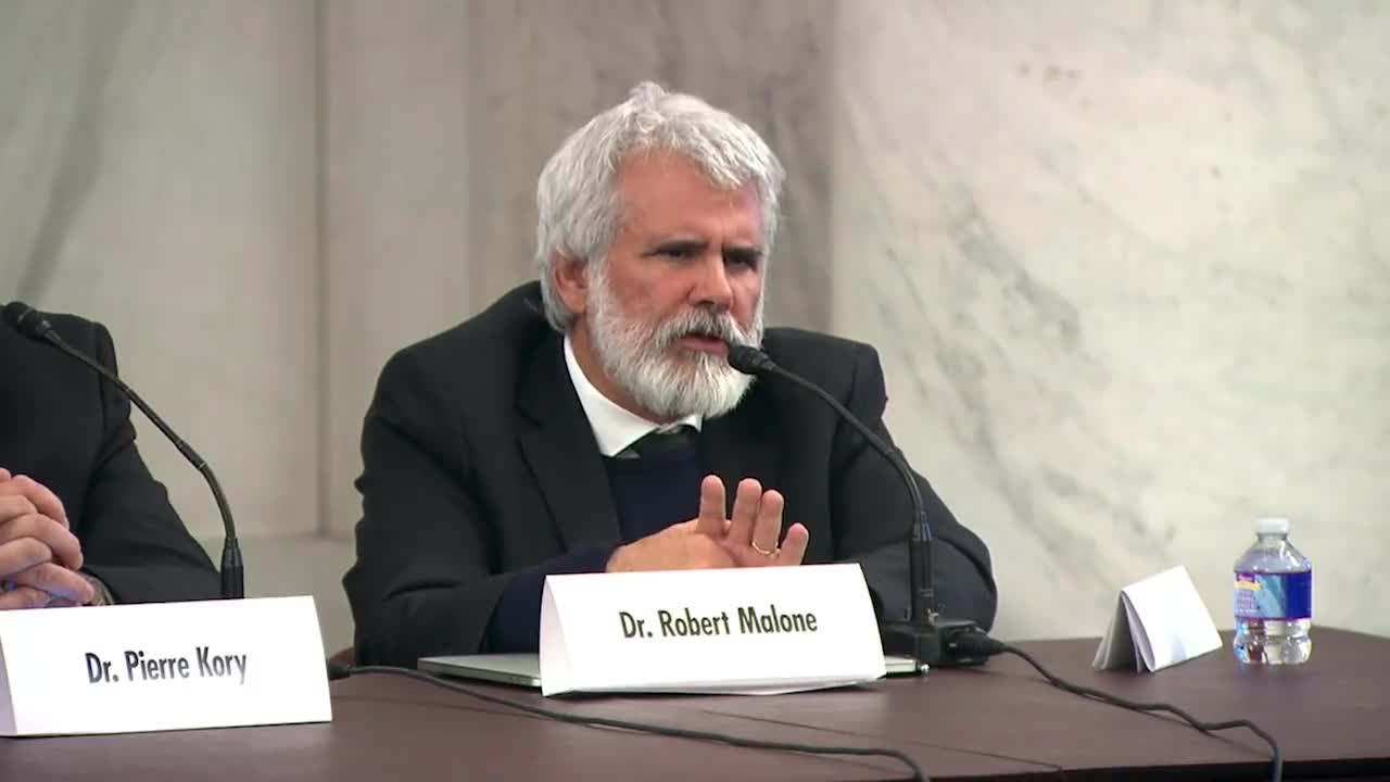 Most banned Dr. Robert Malone blasts Mandatory Vaccine Mandates at Congress Hearing