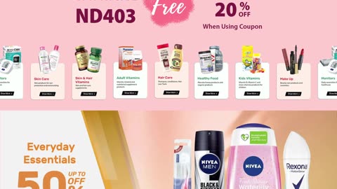 NAHDI PHARMACY BUY 2 GET 1 FREE OFFER