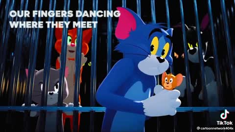 Tom very sad because Jerry is Dead